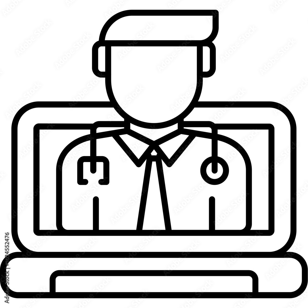 Telehealth Services Icon Telehealth Services Icon