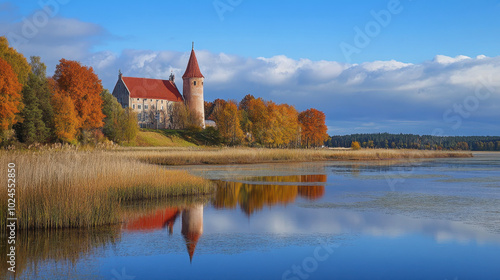 Kadrin day in Estonia. a holiday in Estonia. nature