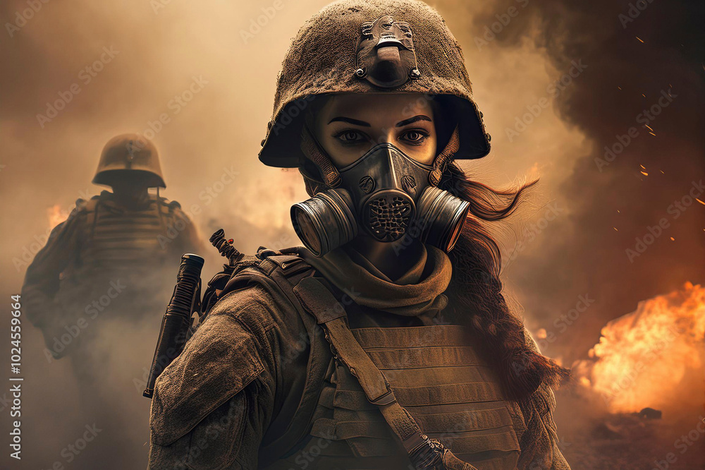 Photographs that fuse the elegance of the soldiers with the gas mask. Each image captures the harshness of battle, combining art, tradition and adventure in a vibrant tribute to life and death. Photographs that fuse the elegance of the soldiers with the gas mask. Each image captures the harshness of battle, combining art, tradition and adventure in a vibrant tribute to life and death.