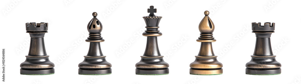 A 2 chess pieces 3d transparent background A 2 chess pieces 3d transparent background