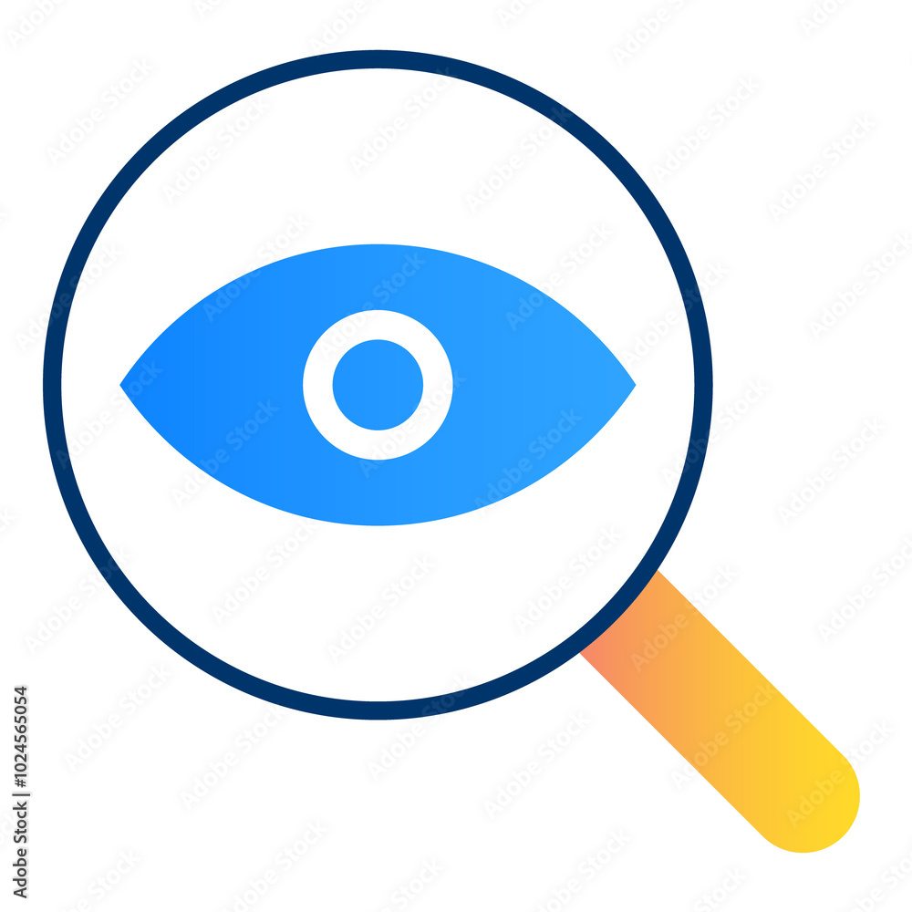 Transparency Icon. Openness Clarity Visibility Magnifying Glass and Honesty Icon. Transparency Icon. Openness Clarity Visibility Magnifying Glass and Honesty Icon.