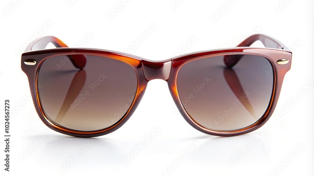 Sunglasses isolated on white with clipping path included at eye level Sunglasses isolated on white with clipping path included at eye level