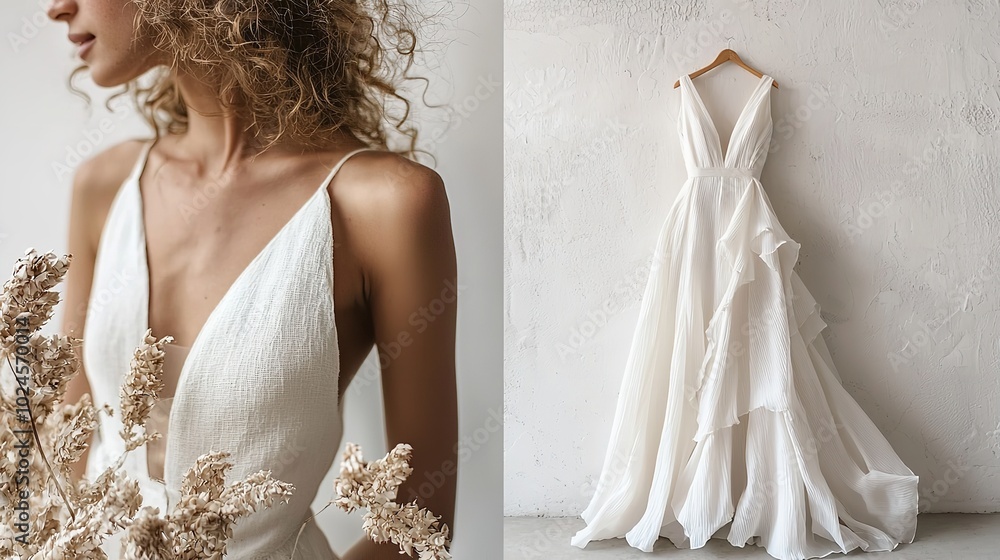 Sustainable Bridal Collection Featuring Elegant Sustainable Bridal Collection Featuring Elegant