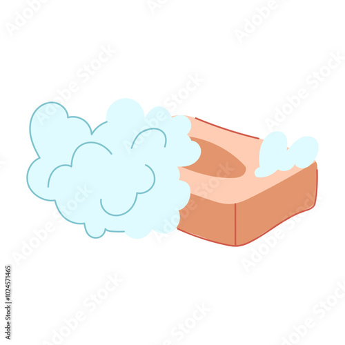 germicidal soap antibacterial cartoon. disinfectant sanitation, protection bacteria, virus clean germicidal soap antibacterial sign. isolated symbol vector illustration