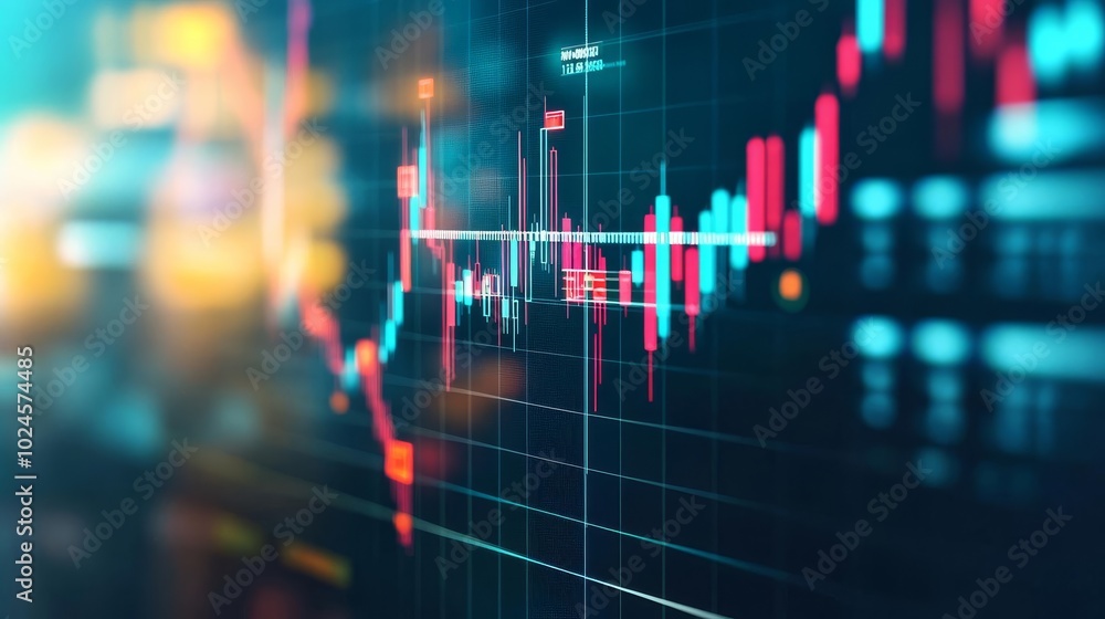 Holographic stock trading, digital market analysis, futuristic finance Holographic stock trading, digital market analysis, futuristic finance