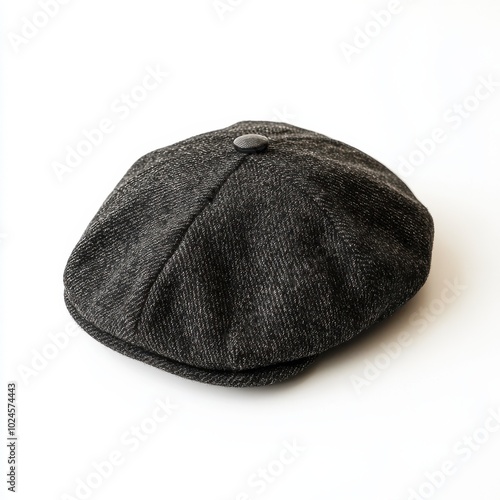 Flat Cap isolate on white background