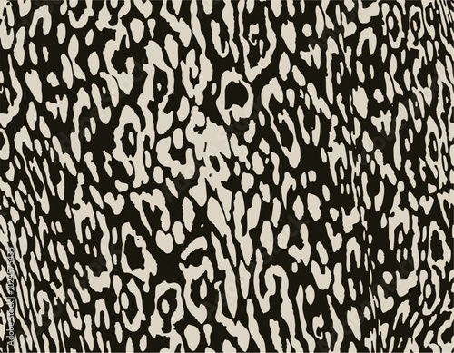 Animal print textile texture. Leopard fur background