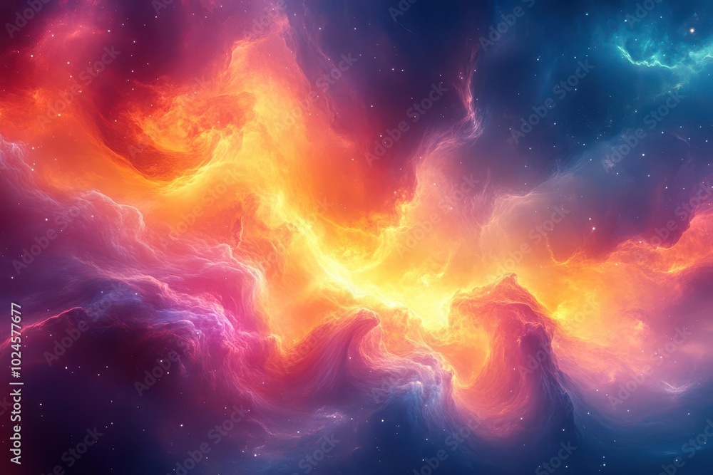 vibrant cosmic explosion swirling nebula colors against stark white void dynamic energy burst ethereal wisps and luminous particles radiating outward in mesmerizing patterns vibrant cosmic explosion swirling nebula colors against stark white void dynamic energy burst ethereal wisps and luminous particles radiating outward in mesmerizing patterns
