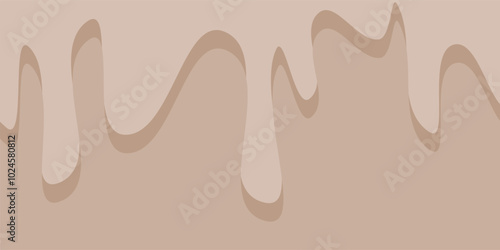 chocolate melt abstract background. design for banner, poster, social media.