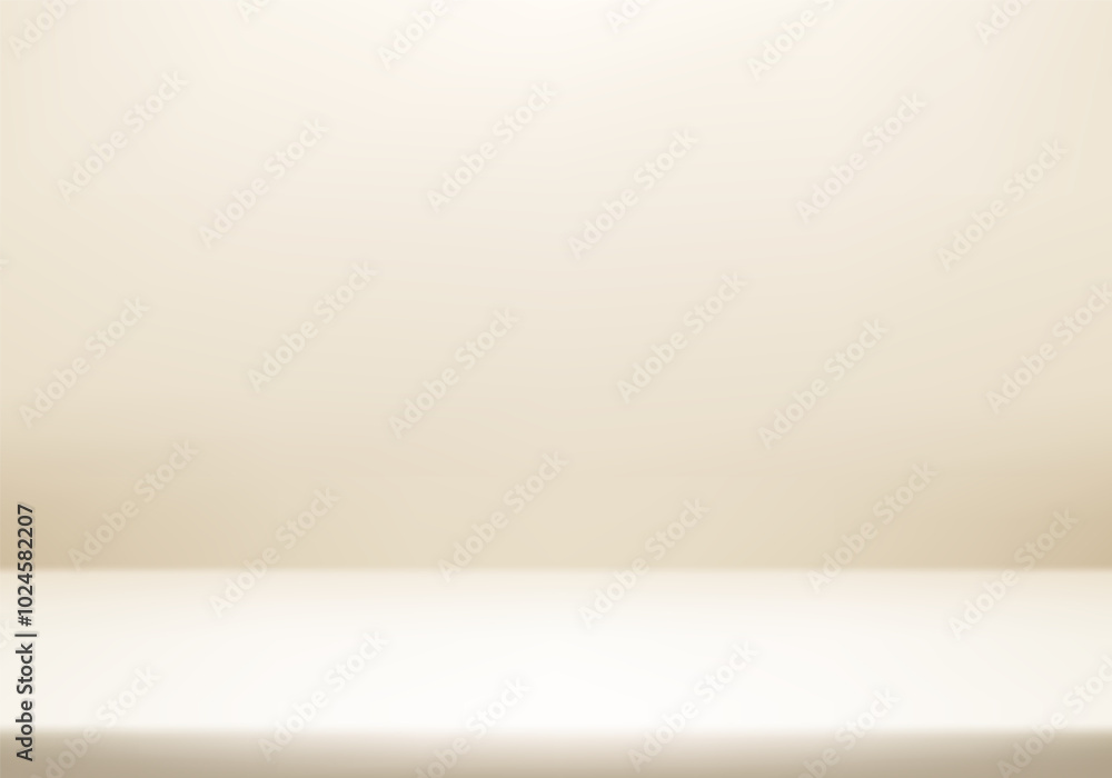 Empty Beige studio background. Abstract studio room platform design. Space for selling products on the website. Vector illustration. Empty Beige studio background. Abstract studio room platform design. Space for selling products on the website. Vector illustration.