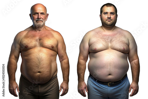 Transformative Journey: Fitness and Bodybuilding, Muscular Growth, Health Evolution Visualized