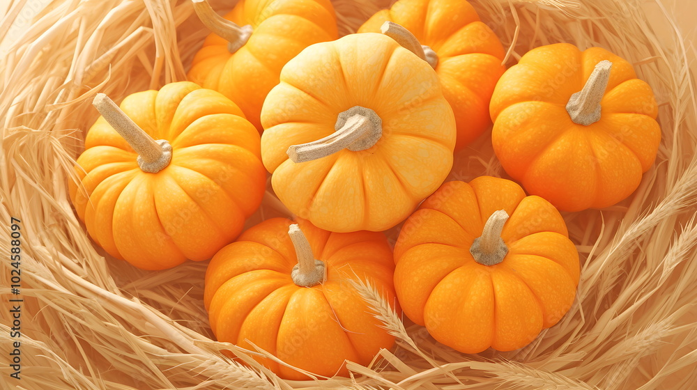 Pumpkin background, Autumn arrangement texture. Orange, grey and white decorative pumpkins. Harvest Pumpkin background, Autumn arrangement texture. Orange, grey and white decorative pumpkins. Harvest