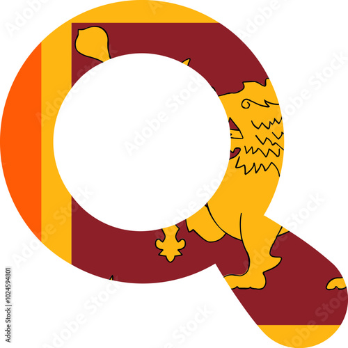 Search Icon Of Sri Lanka Flag