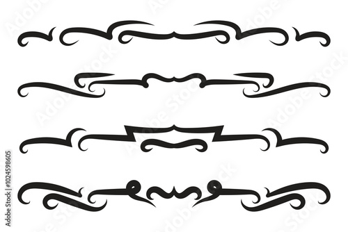 
Calligraphy filigree lines Text dividers, vintage Flourishes decorative Scrolls wedding Ornate, fancy elegant page Separators design elements, Header Swirls menu cards Ornamental Border




