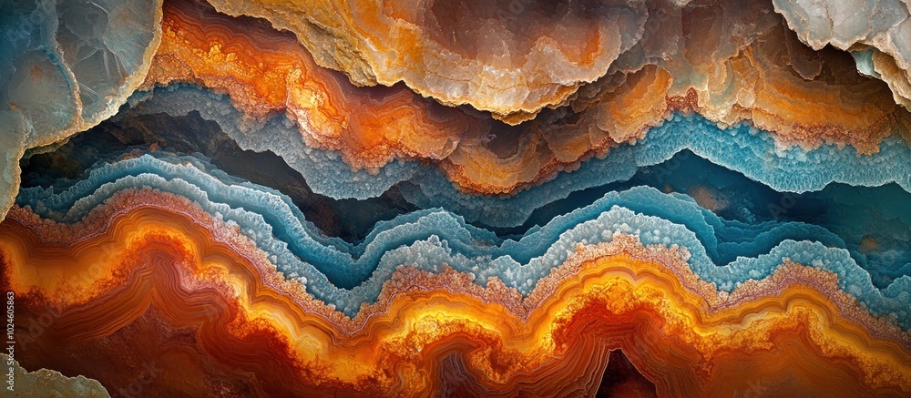 Intricate Patterns of Agate Intricate Patterns of Agate
