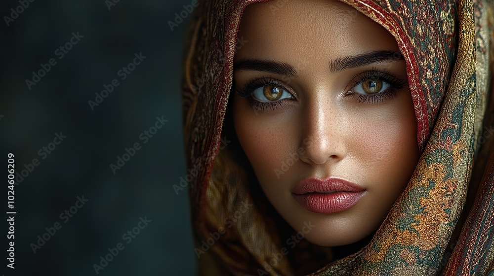 Qatari Woman in Traditional or Modern Attire Qatari Woman in Traditional or Modern Attire