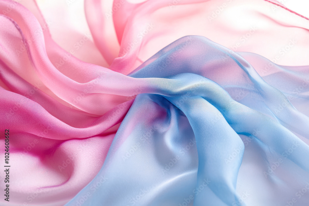 Fototapeta premium Silk scarf.