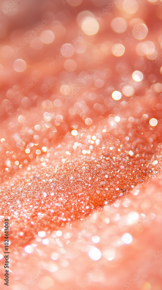 soft coral pink shiny glitter sparkles, abstract phone wallpaper background soft coral pink shiny glitter sparkles, abstract phone wallpaper background