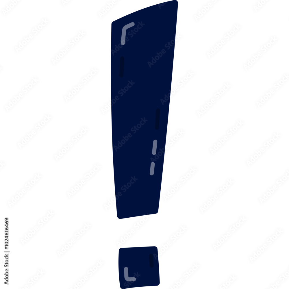 Childish hand drawn exclamation point. Bold and funny punctuation mark for funny design, decoration, social media. Simple symbol of notice, message, warning, attention Childish hand drawn exclamation point. Bold and funny punctuation mark for funny design, decoration, social media. Simple symbol of notice, message, warning, attention