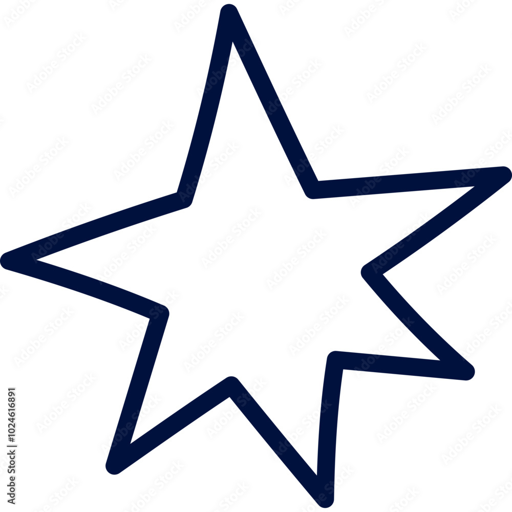 Childish outline simple star. Hand drawn doodle star for funny design, decoration, social media. Simple symbol of important, christmas Childish outline simple star. Hand drawn doodle star for funny design, decoration, social media. Simple symbol of important, christmas