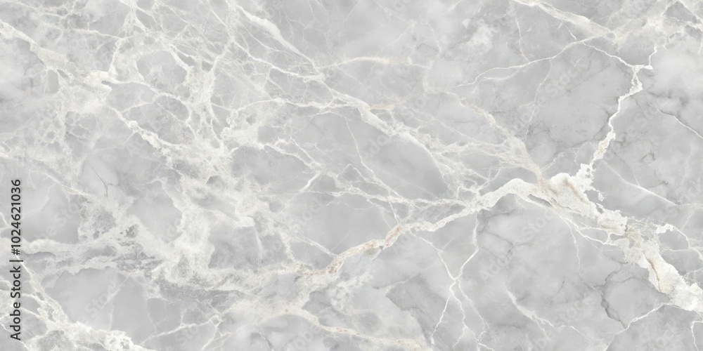 Fototapeta premium Abstract Gray Marble Texture with Delicate Veins and Subtle Shimmer