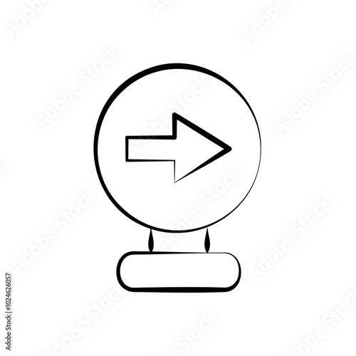 interactive traffic sign