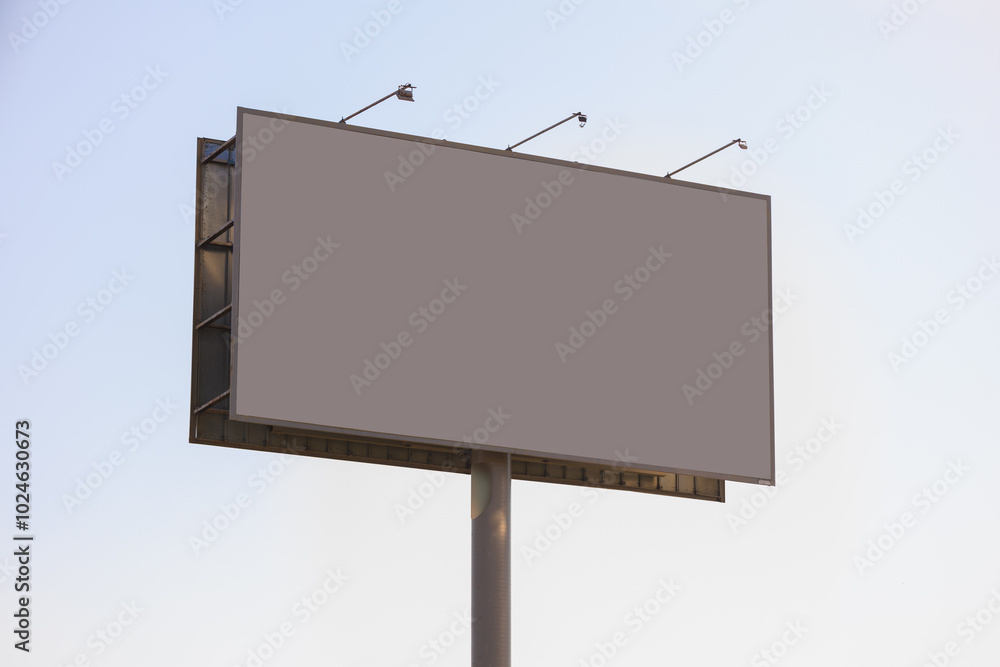 Background for design, billboards on city streets and along roads Background for design, billboards on city streets and along roads