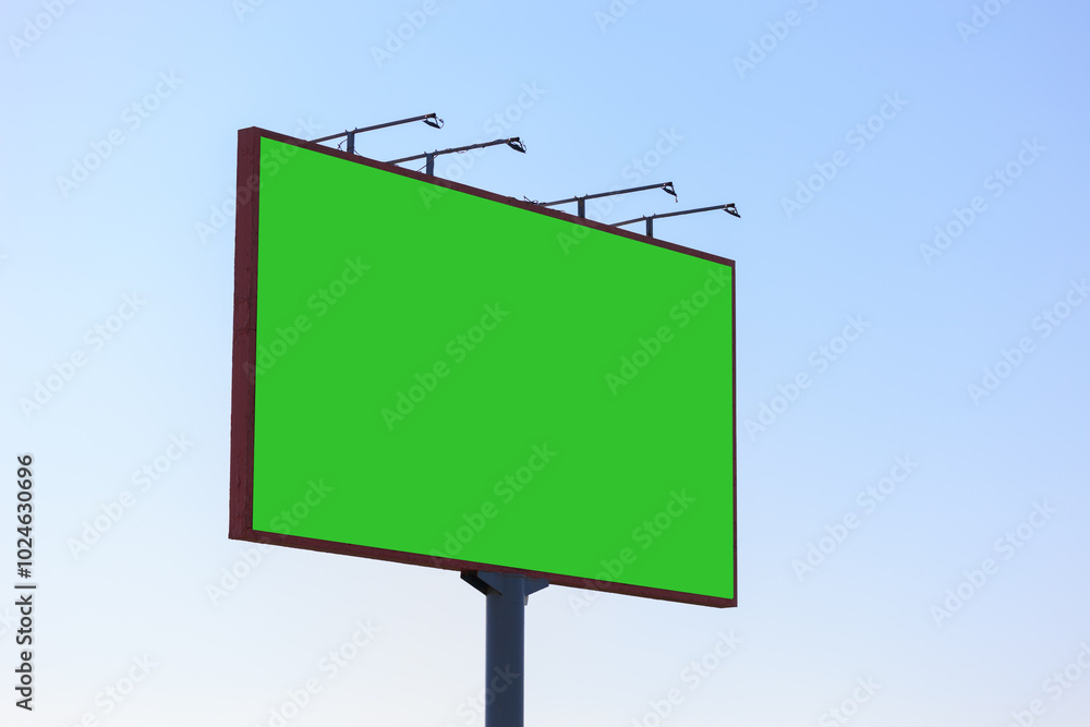 Background for design, billboards on city streets and along roads Background for design, billboards on city streets and along roads