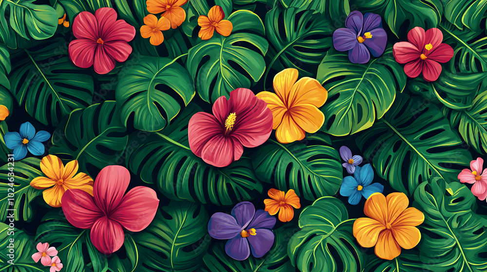 pattern with flowers pattern with flowers