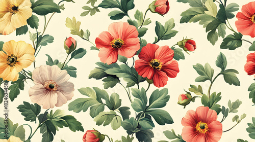 seamless floral pattern