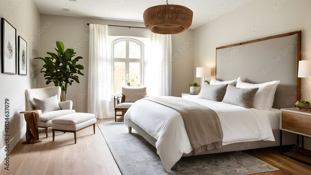 Cozy and modern bedroom Cozy and modern bedroom