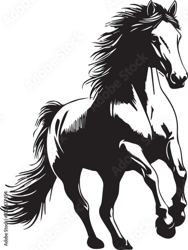 Cheval Canadian Vector