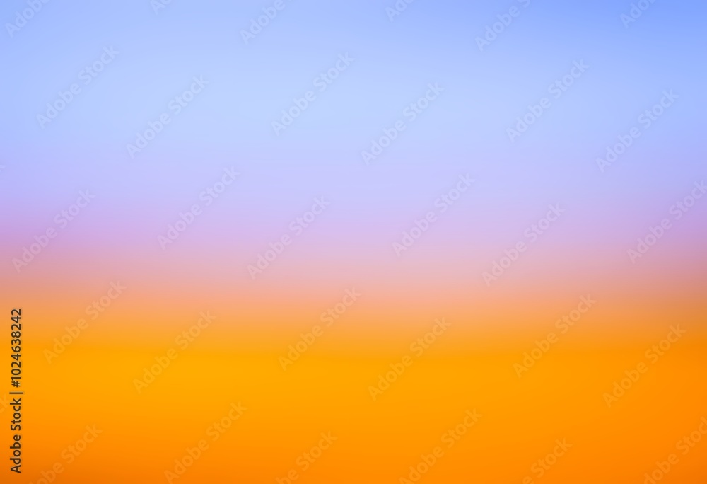 Naklejka premium Blurred gradient background with blue, pink, and orange colors.