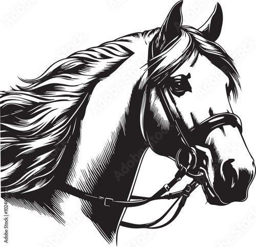 Cheval Canadian Vector