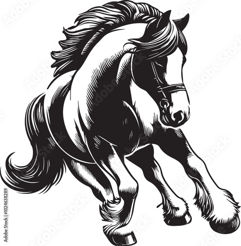 Cheval Canadian Vector