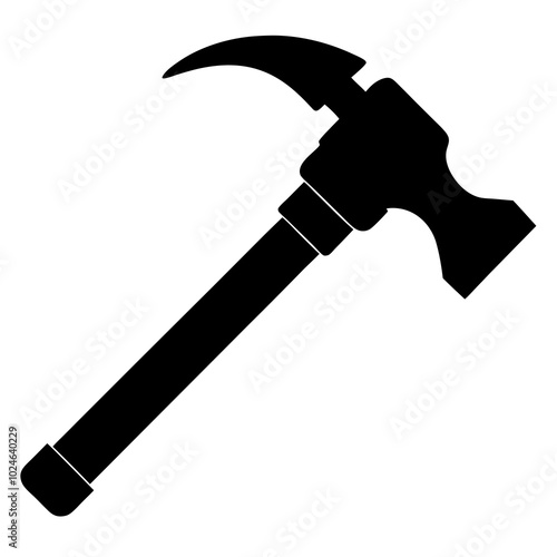 Hammer Silhouette vector illustration