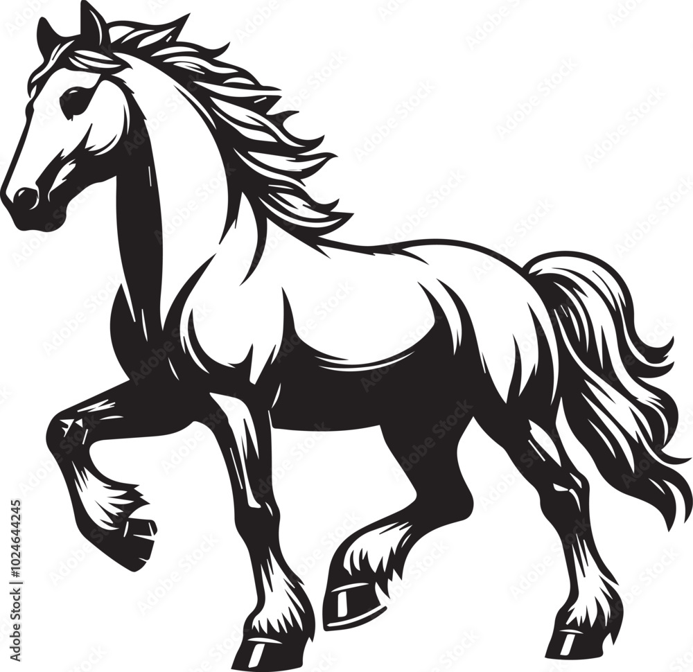Cheval Canadian Vector Cheval Canadian Vector
