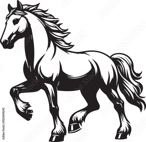Cheval Canadian Vector