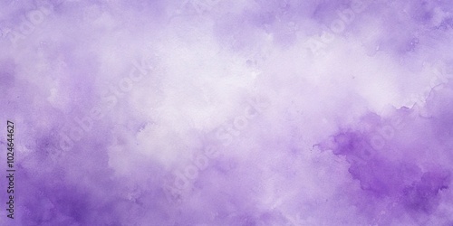 Soft violet background with gradient and watercolor texture, eye level view