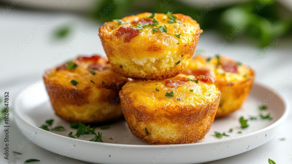 Delicious keto egg muffins loaded with bacon and cheese, offering a perfect grain-free, high-protein, low-carb breakfast option. Delicious keto egg muffins loaded with bacon and cheese, offering a perfect grain-free, high-protein, low-carb breakfast option.