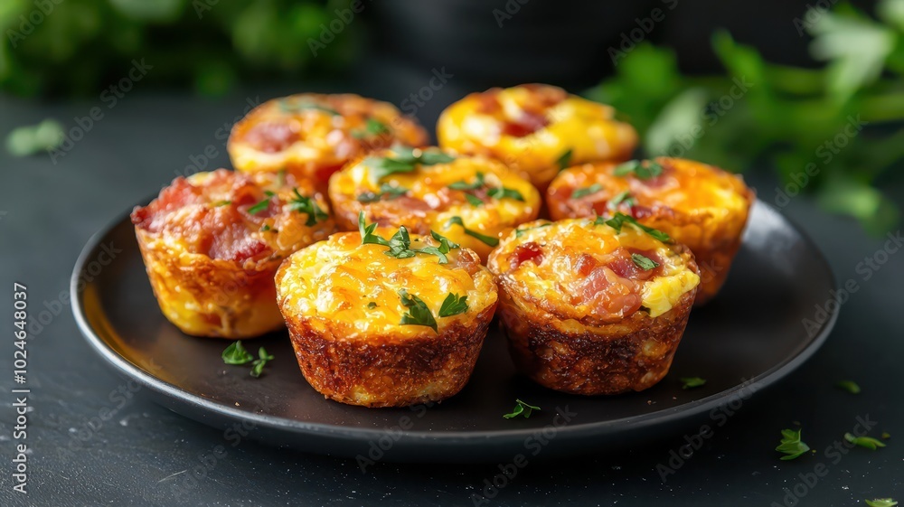 Delicious keto egg muffins loaded with bacon and cheese, offering a perfect grain-free, high-protein, low-carb breakfast option. Delicious keto egg muffins loaded with bacon and cheese, offering a perfect grain-free, high-protein, low-carb breakfast option.