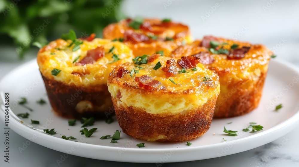 Delicious keto egg muffins loaded with bacon and cheese, offering a perfect grain-free, high-protein, low-carb breakfast option. Delicious keto egg muffins loaded with bacon and cheese, offering a perfect grain-free, high-protein, low-carb breakfast option.