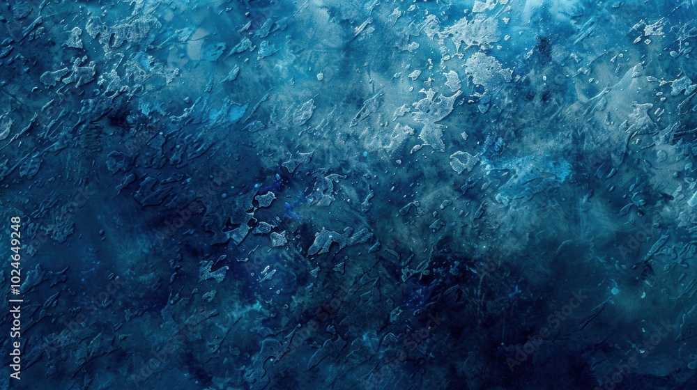 Obraz premium Tranquil Blue Serenity. Abstract Background