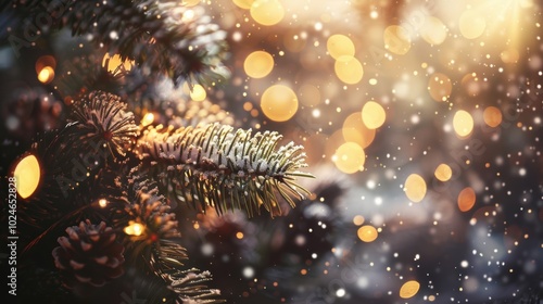 Wallpaper Mural Festive Christmas Card Background with Detailed High-Detailed Wallpaper. Traditional Holiday Decor Torontodigital.ca