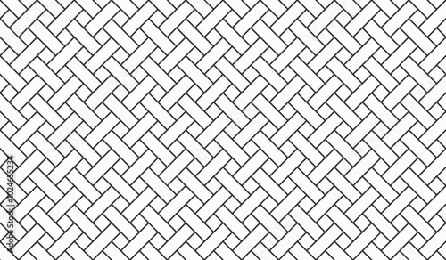 Seamless Pattern Background with Geometric Shapes