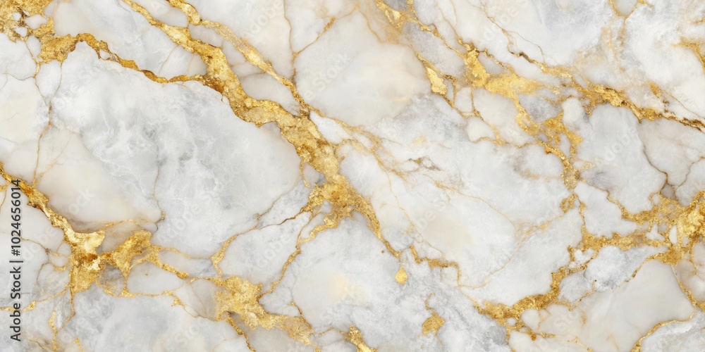 A close-up view of white marble with intricate golden veins, showcasing the natural beauty and elegance of this luxurious stone. A close-up view of white marble with intricate golden veins, showcasing the natural beauty and elegance of this luxurious stone.