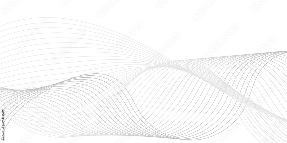 Fototapeta premium Premium background design with diagonal line pattern in grey colour. Vector white horizontal template for business banner, formal invitation luxury voucher, prestigious gift certificate.