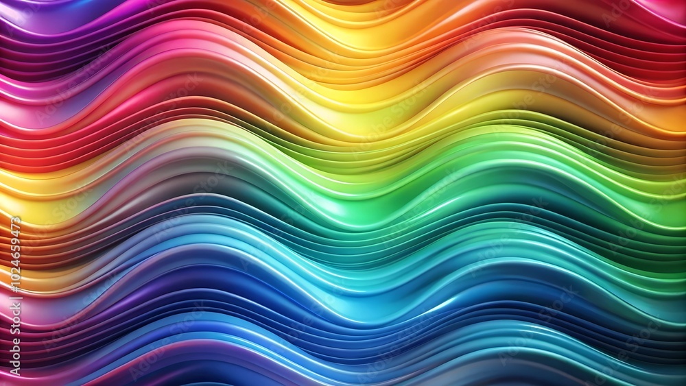 Colorful flowing wavy design creating a vibrant abstract background for creative projects
Colorful flowing wavy design creating a vibrant abstract background for creative projects