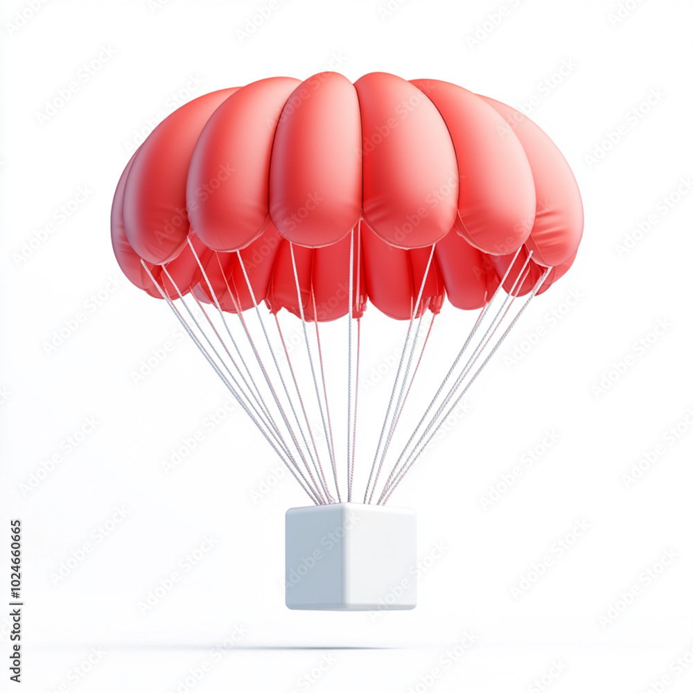 Obraz premium parachute