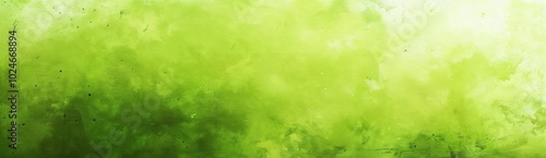 Lime Green textured background, with a subtle gradient watercolor style. texture with black swirls, in the style of a matte paper background. Banner abstract background of green emerald surface.